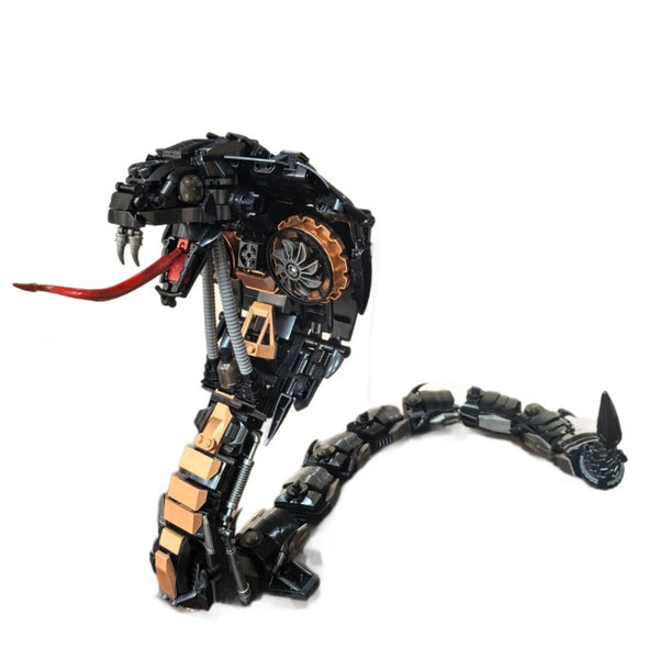 Mechanical centipede, light version spider, puzzle small particle assembly building block science and education assembly toy, gift
