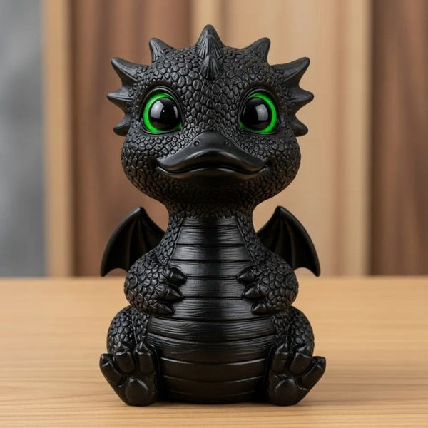 Popular interesting middle finger dragon duck statue