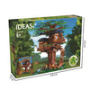 Compatible with Lego, Minecraft series building blocks Iron Puppet Fortress 21250 villages, assembled, educational toys
