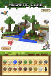 Magnetic building block assemble my world 2cm, six-sided magnetic square children's puzzle building block