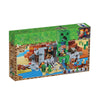 Compatible with Lego, Minecraft series building blocks Iron Puppet Fortress 21250 villages, assembled, educational toys