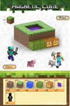 Magnetic building block assemble my world 2cm, six-sided magnetic square children's puzzle building block