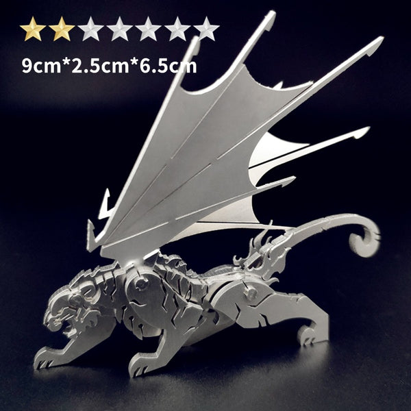 Steel Warcraft 3d three-dimensional, metal puzzles, assembled models, adults, children, handmade DIY gifts, educational toys