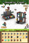 Magnetic building block assemble my world 2cm, six-sided magnetic square children's puzzle building block