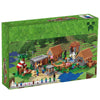 Compatible with Lego, Minecraft series building blocks Iron Puppet Fortress 21250 villages, assembled, educational toys