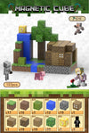 Magnetic building block assemble my world 2cm, six-sided magnetic square children's puzzle building block