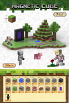 Magnetic building block assemble my world 2cm, six-sided magnetic square children's puzzle building block