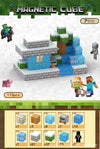 Magnetic building block assemble my world 2cm, six-sided magnetic square children's puzzle building block