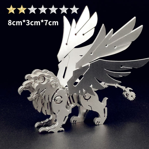 Steel Warcraft 3d three-dimensional, metal puzzles, assembled models, adults, children, handmade DIY gifts, educational toys