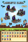 Magnetic building block assemble my world 2cm, six-sided magnetic square children's puzzle building block