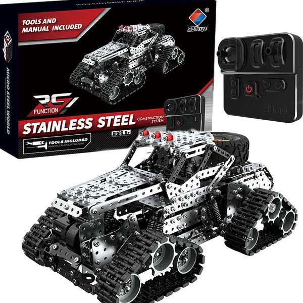 Building block assembly, adult, educational, over ten years old, children, toy tank, three-dimensional high-difficulty 3d metal, model warship