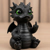 Popular interesting middle finger dragon duck statue