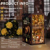 Magic time, hand-assembled model, library DIY hut, standing toys, ornaments, small house building block gifts - Toy Collection