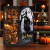 Magic time, hand-assembled model, library DIY hut, standing toys, ornaments, small house building block gifts - Toy Collection