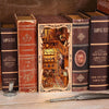 Magic time, hand-assembled model, library DIY hut, standing toys, ornaments, small house building block gifts - Toy Collection