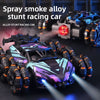 Boy Toys, Gesture Sensing Alloy Remote Control Car, Climbing Off-Road Stunt 4WD Spray Six Wheel Racing - Toy Collection