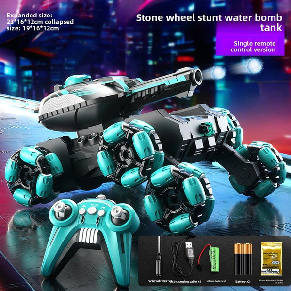 New, remote control water bomb tank toy, boy gesture sensing, deformation drift climbing, 4WD off-road vehicle - Toy Collection