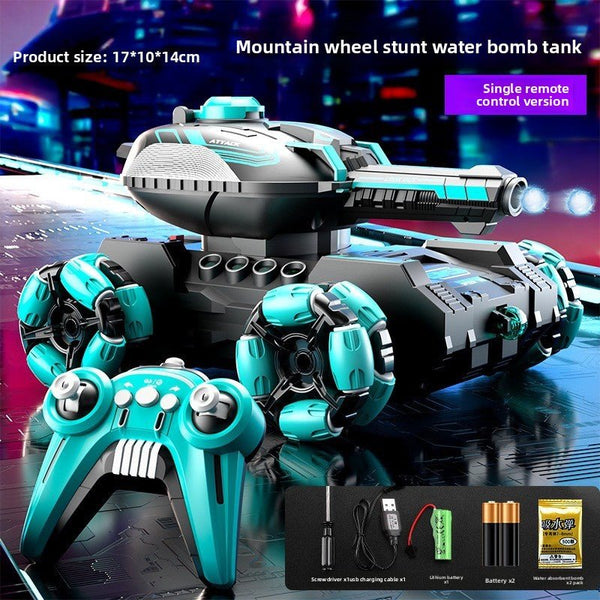 New, remote control water bomb tank toy, boy gesture sensing, deformation drift climbing, 4WD off-road vehicle - Toy Collection