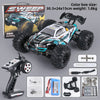 1:16 RC Full Scale Four-Wheel Drive Off-Road Professional Climbing Car Remote Control Brushless High-Speed Remote Control Car Boy's Gift - Toy Collection