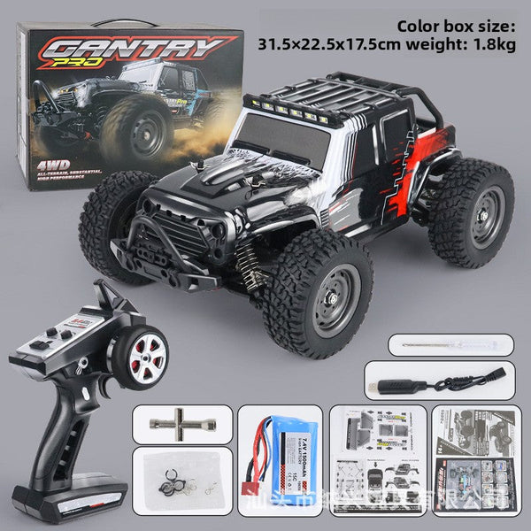 1:16 RC Full Scale Four-Wheel Drive Off-Road Professional Climbing Car Remote Control Brushless High-Speed Remote Control Car Boy's Gift - Toy Collection
