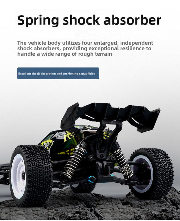 1:16 RC Full Scale Four-Wheel Drive Off-Road Professional Climbing Car Remote Control Brushless High-Speed Remote Control Car Boy's Gift - Toy Collection