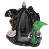 Ceramic home indoor incense burner, creative alpine and flowing water return tower incense burner backflow incense burner wholesale - Toy Collection