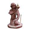 New purple sand mermaid backflow incense burner, home accessories supply sandalwood aromatherapy burner original - Toy Collection