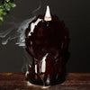 New Original Ceramic Lotus Bergamot Smoke Backflow Incense Burner Creative Nianhua Bergamot Aromatherapy Burner Home Ornament - Toy Collection