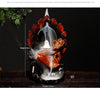 New Original Ceramic Lotus Bergamot Smoke Backflow Incense Burner Creative Nianhua Bergamot Aromatherapy Burner Home Ornament - Toy Collection