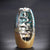 Ceramic backflow incense burner, creative blue ornamental backflow incense burner home ornament - Toy Collection