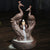 Backflow incense burner Ceramic aromatherapy burner Crafts, antique ceramic smoke backflow incense burner Phoenix incense burner - Toy Collection