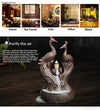 Backflow incense burner Ceramic aromatherapy burner Crafts, antique ceramic smoke backflow incense burner Phoenix incense burner - Toy Collection