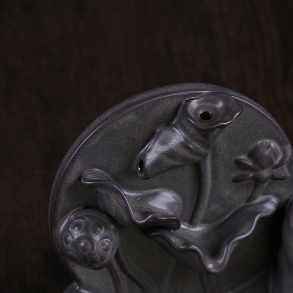Backflow incense burner, tea ceremony incense burner, smoke backflow incense burner, pagoda incense burner, ceramic incense burner original - Toy Collection