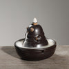 Ceramic agarwood smoke backflow aromatherapy burner ornament, creative Kung Fu baby backflow incense burner ashtray - Toy Collection