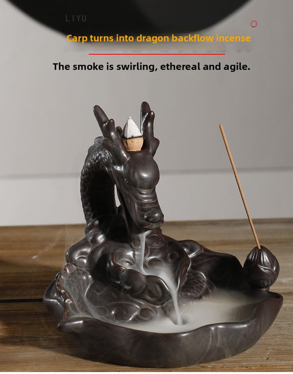 Ceramic backflow aromatherapy stove to pattern customization special edition monopoly ceramic handicrafts home ornaments - Toy Collection
