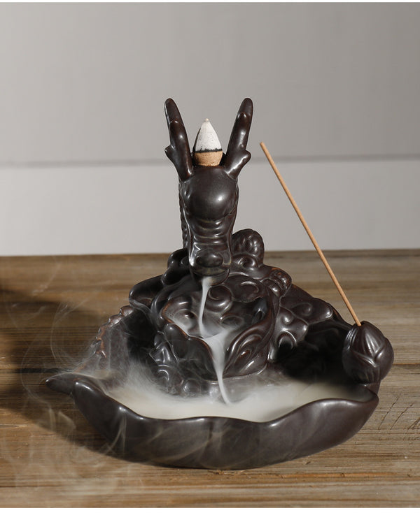 Ceramic backflow aromatherapy stove to pattern customization special edition monopoly ceramic handicrafts home ornaments - Toy Collection