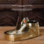 Ceramic Sandalwood Smoke Backflow Aromatherapy Furnace, Creative Gold-plated Landscape Hydroponics Multifunctional Fragrance Ornament - Toy Collection