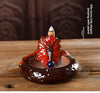 Dragon Ceramic Smoke Backflow Incense Burner, Creative Ashtray Backflow Dragon Aromatherapy Burner Small Home Ornament - Toy Collection