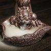 Original ceramic creative reverse aromatherapy stove, antique sandalwood stove attracts wealth Pixiu home decoration - Toy Collection