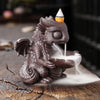 Hot-selling models, European home accessories, creative small ornaments, dinosaur baby smoke backflow incense burner - Toy Collection