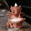 Hot-selling models, European home accessories, creative small ornaments, dinosaur baby smoke backflow incense burner - Toy Collection