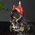 Purple sand backflow incense burner has fish incense burner creativity every year, lotus pond night backflow sandalwood burner home crafts - Toy Collection