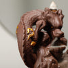 New Purple Sand Dragon Backflow Incense Burner Ornamental Smoke Backflow Burner Large Dragon Backflow Incense Burner Home Ornament Original - Toy Collection