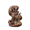 New Purple Sand Dragon Backflow Incense Burner Ornamental Smoke Backflow Burner Large Dragon Backflow Incense Burner Home Ornament Original - Toy Collection