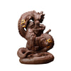New Purple Sand Dragon Backflow Incense Burner Ornamental Smoke Backflow Burner Large Dragon Backflow Incense Burner Home Ornament Original - Toy Collection