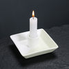 Ceramic Black and White Peruvian Wood Fragrance Holder Soot Collector Candle Holder Nordic Scented Candle Tool Tray - Toy Collection