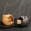 Ceramic Peruvian wood burner sage sage tray aromatherapy incense burner home decoration ornament - Toy Collection