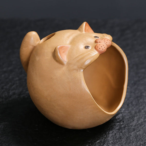 Ceramic Peruvian wood burner sage sage tray aromatherapy incense burner home decoration ornament - Toy Collection