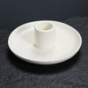 Nordic ins style simple candle holder Peruvian wood incense ornament, creative ceramic atmosphere candle holder household tray - Toy Collection