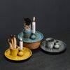 Ceramic incense burner candle holder peru holy wood burning bracket palo santo holder sage tray - Toy Collection